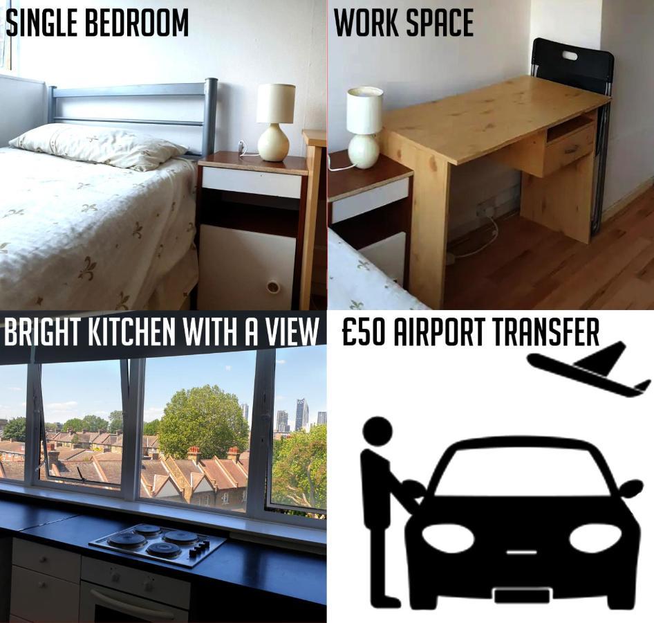 Elephant & Castle - Zone 2 - Private Rooms - Shared Bathroom Londra Exterior foto