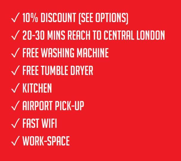 Elephant & Castle - Zone 2 - Private Rooms - Shared Bathroom Londra Exterior foto