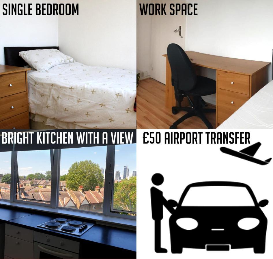 Elephant & Castle - Zone 2 - Private Rooms - Shared Bathroom Londra Exterior foto