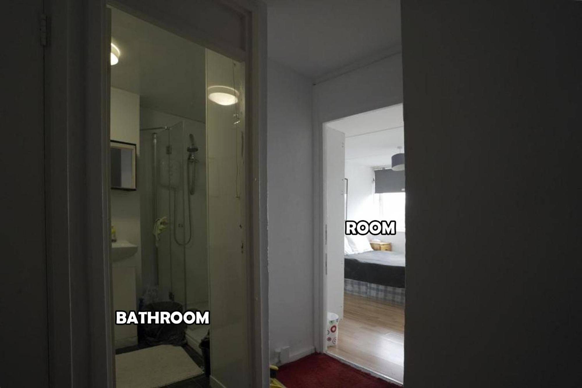 Elephant & Castle - Zone 2 - Private Rooms - Shared Bathroom Londra Exterior foto